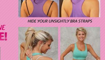 hide your unsightly bra straps